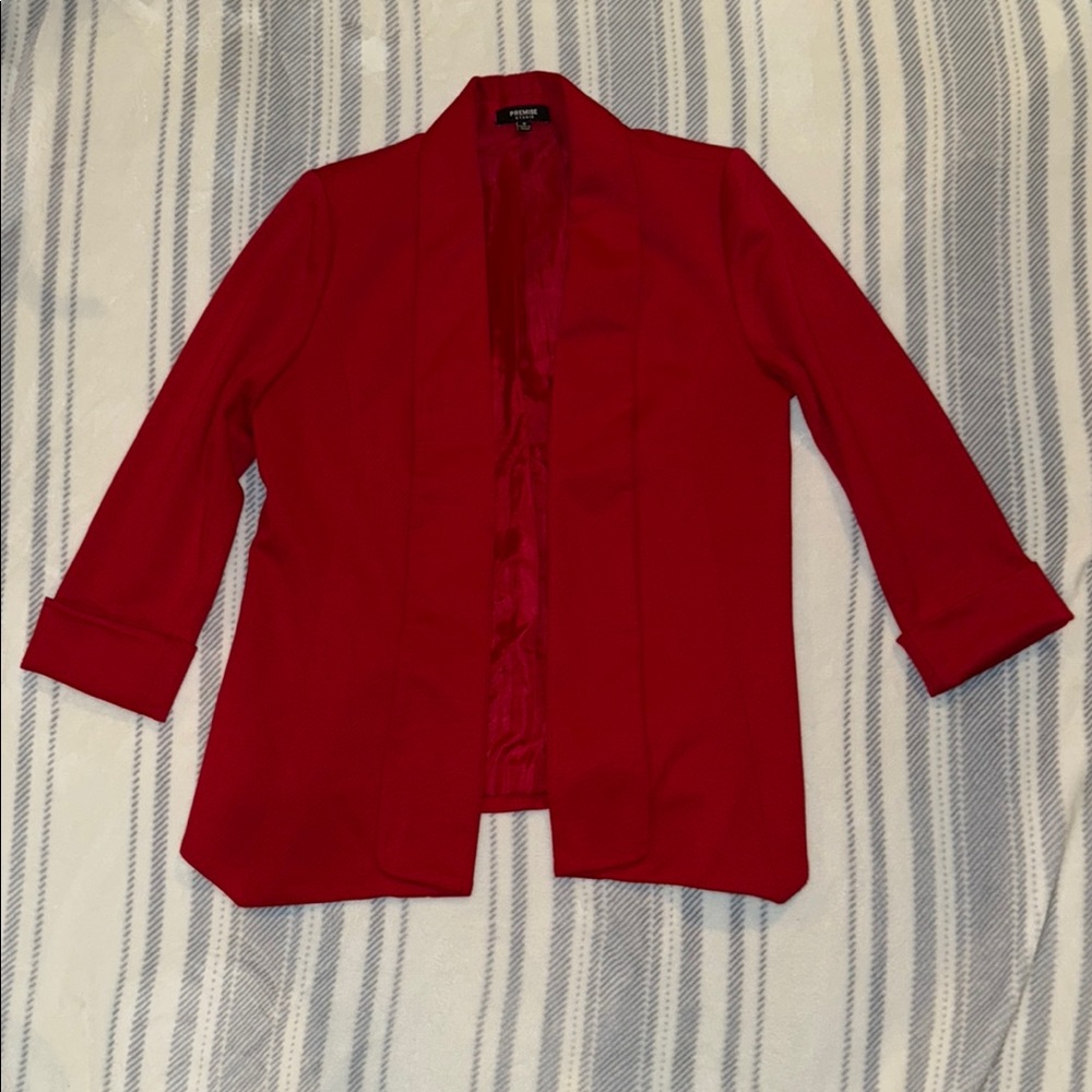 Premise Red Blazer